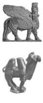 Genio mesopotamico, camello bactriano